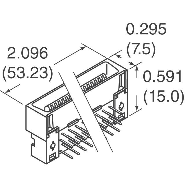 FX2-68P-1.27DS(71) Hirose Electric Co Ltd  Centronics Connectors